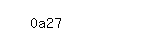 Captcha: 0a27